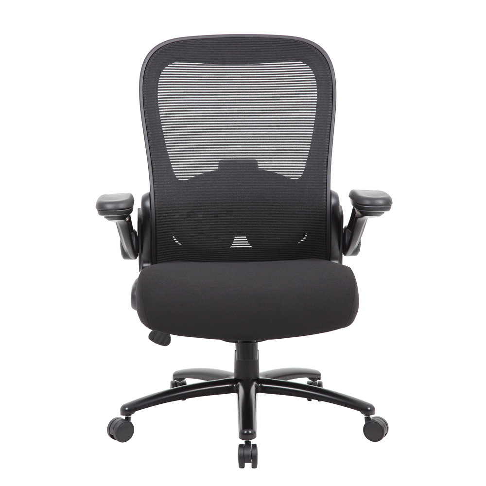 Boss Heavy Duty Flip Arm Mesh Task Chair